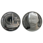 Finlândia 10€ ST. Petersburg 2003 BNC  - VER NOTA